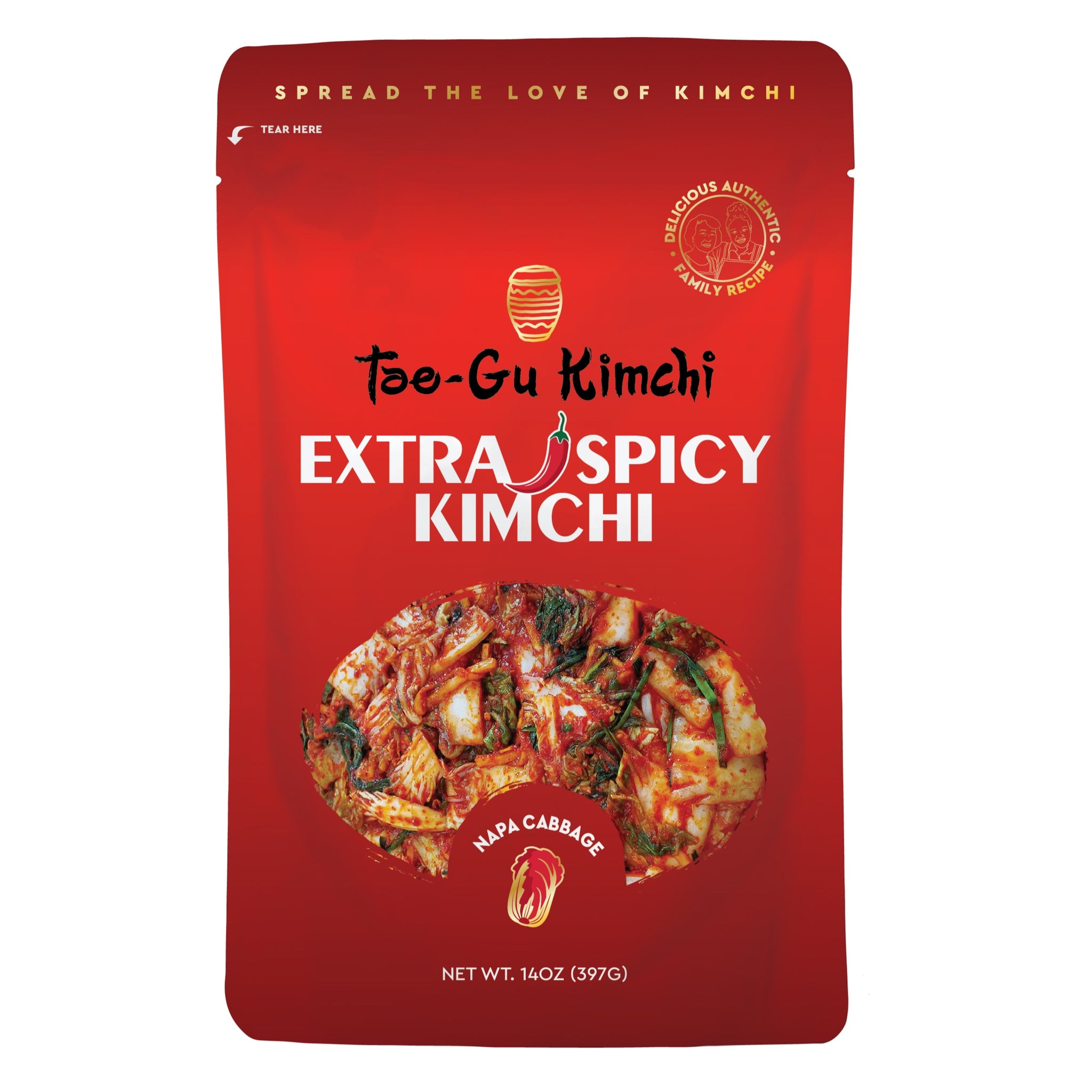 Extra Spicy Kimchi 14oz
